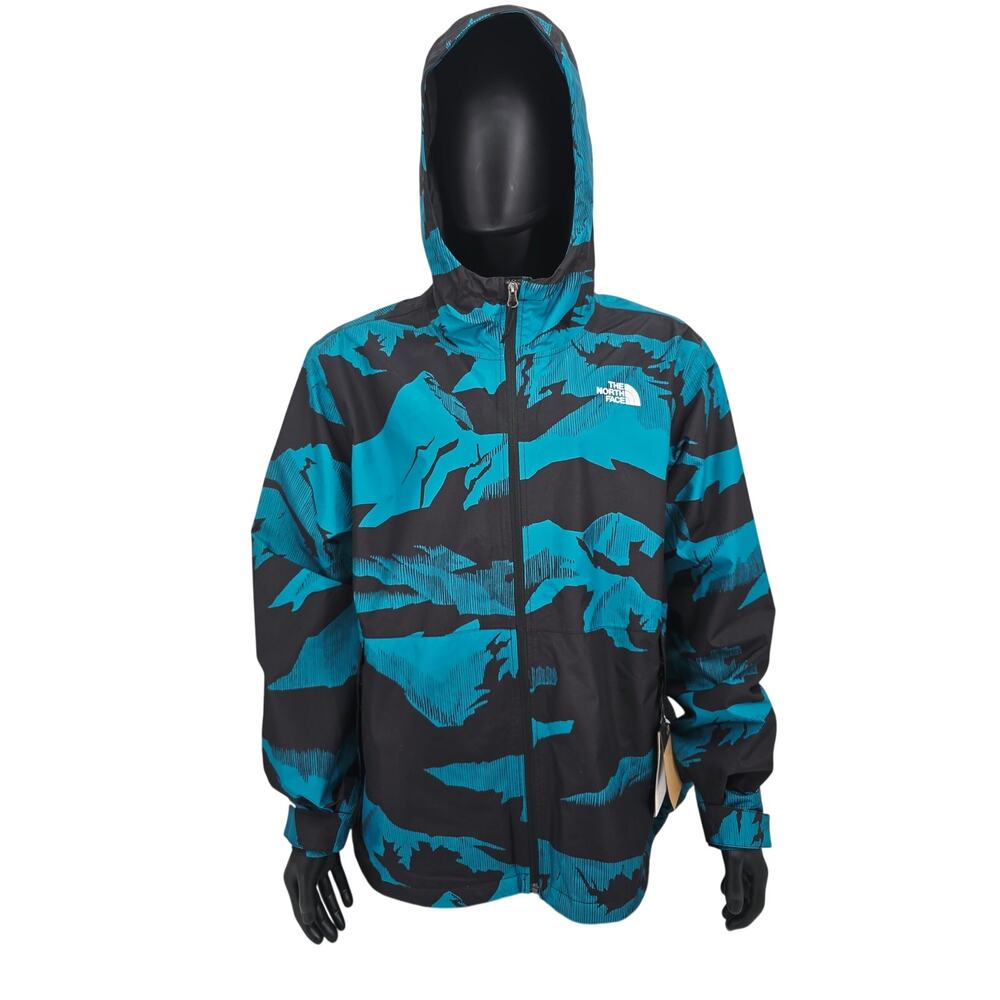 The North Face Men's Millerton Rain Jacket Park Print XXL New